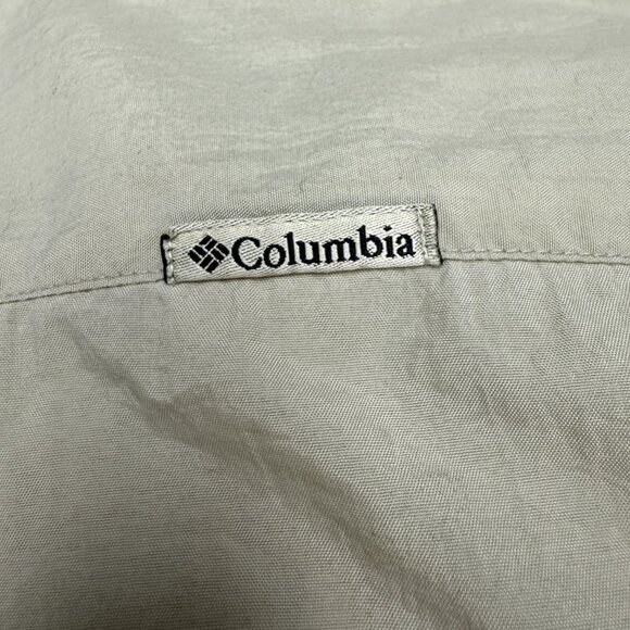 Women's COLUMBIA Performance Gear Long‎ Sleeve Tan Shirt- Size Large - Picture 7 of 11